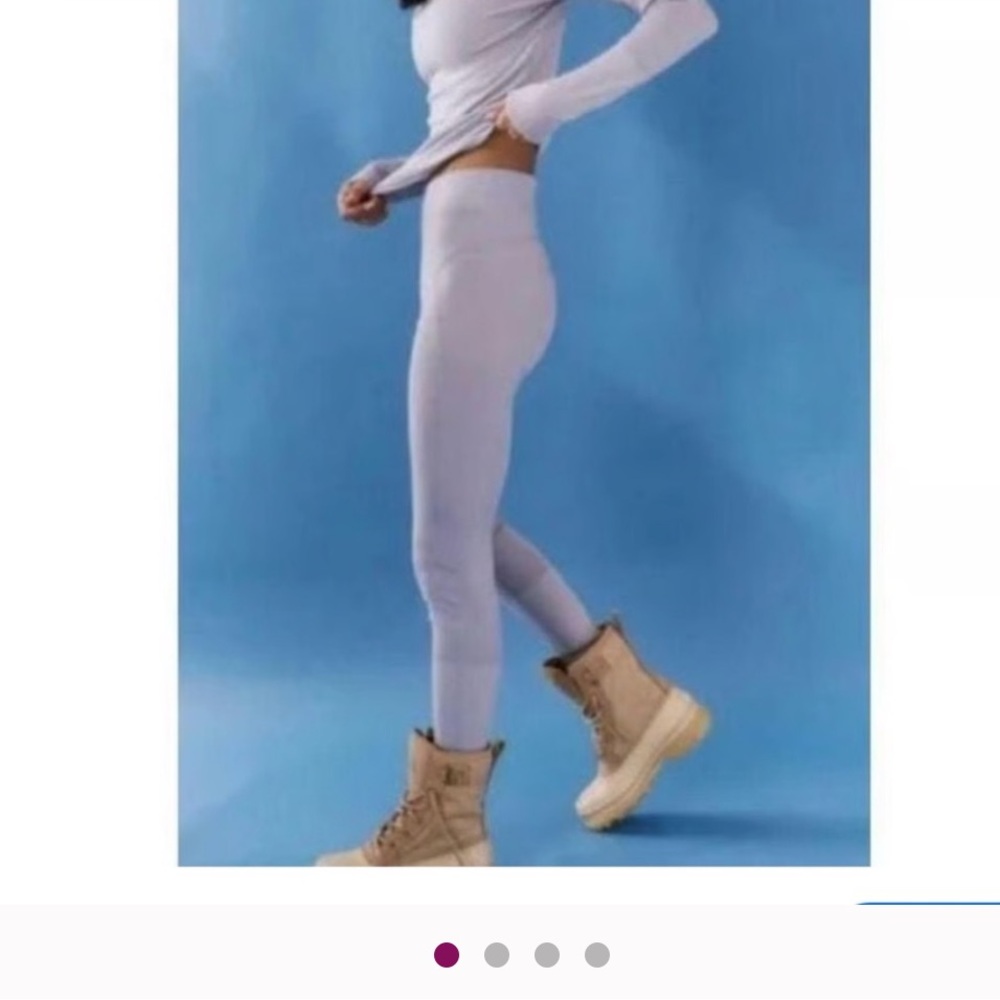 Free People Movement Leggings size Large violet pants